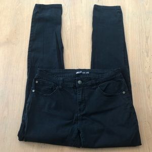 Love culture juniors size 11 skinny black jeans stretch pants
